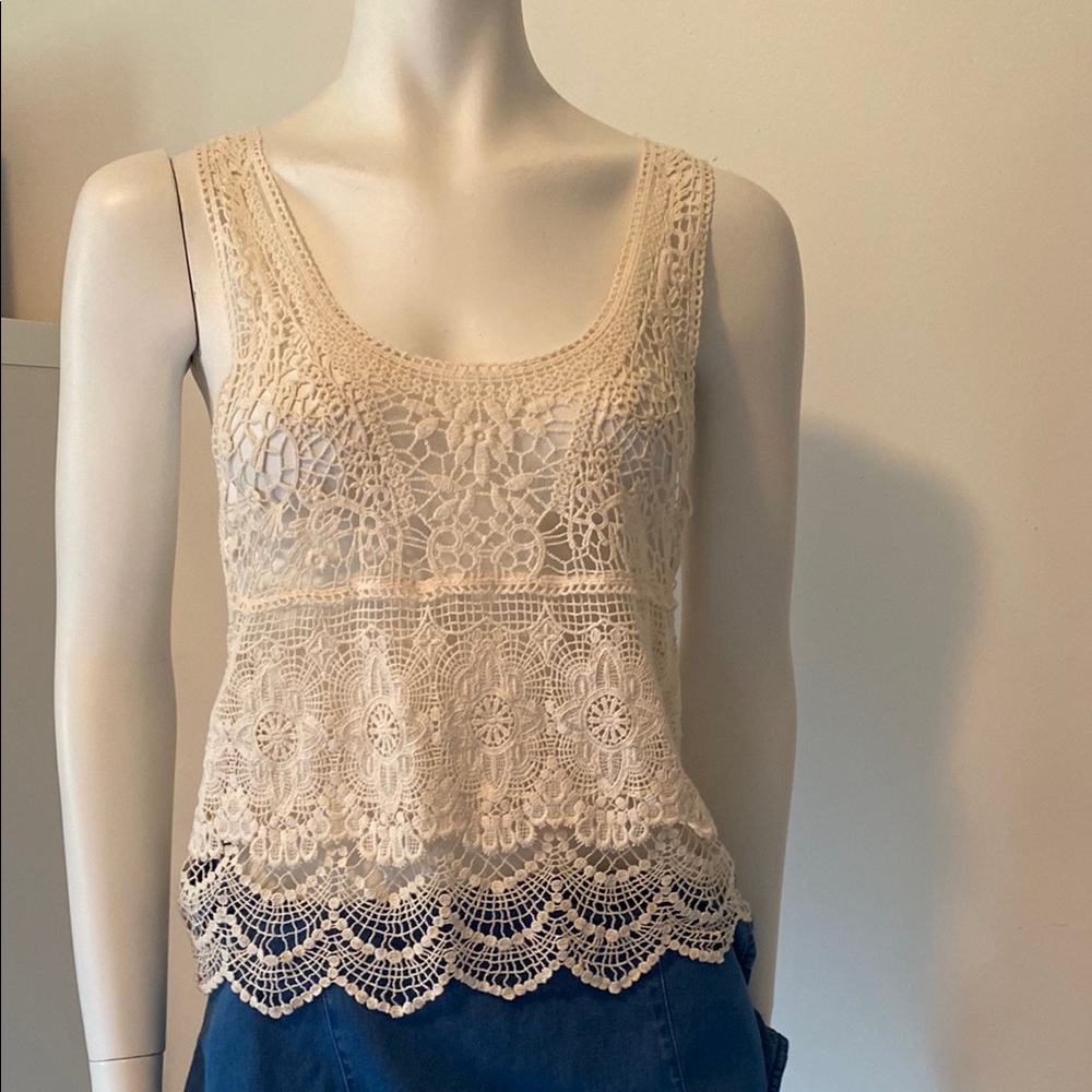 Lacey Tank Top Size S Exc Condition
